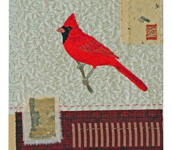 "Respite" (Cardinal) by Marie Hassett